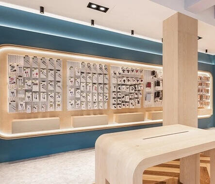 零售店洞洞板展示架